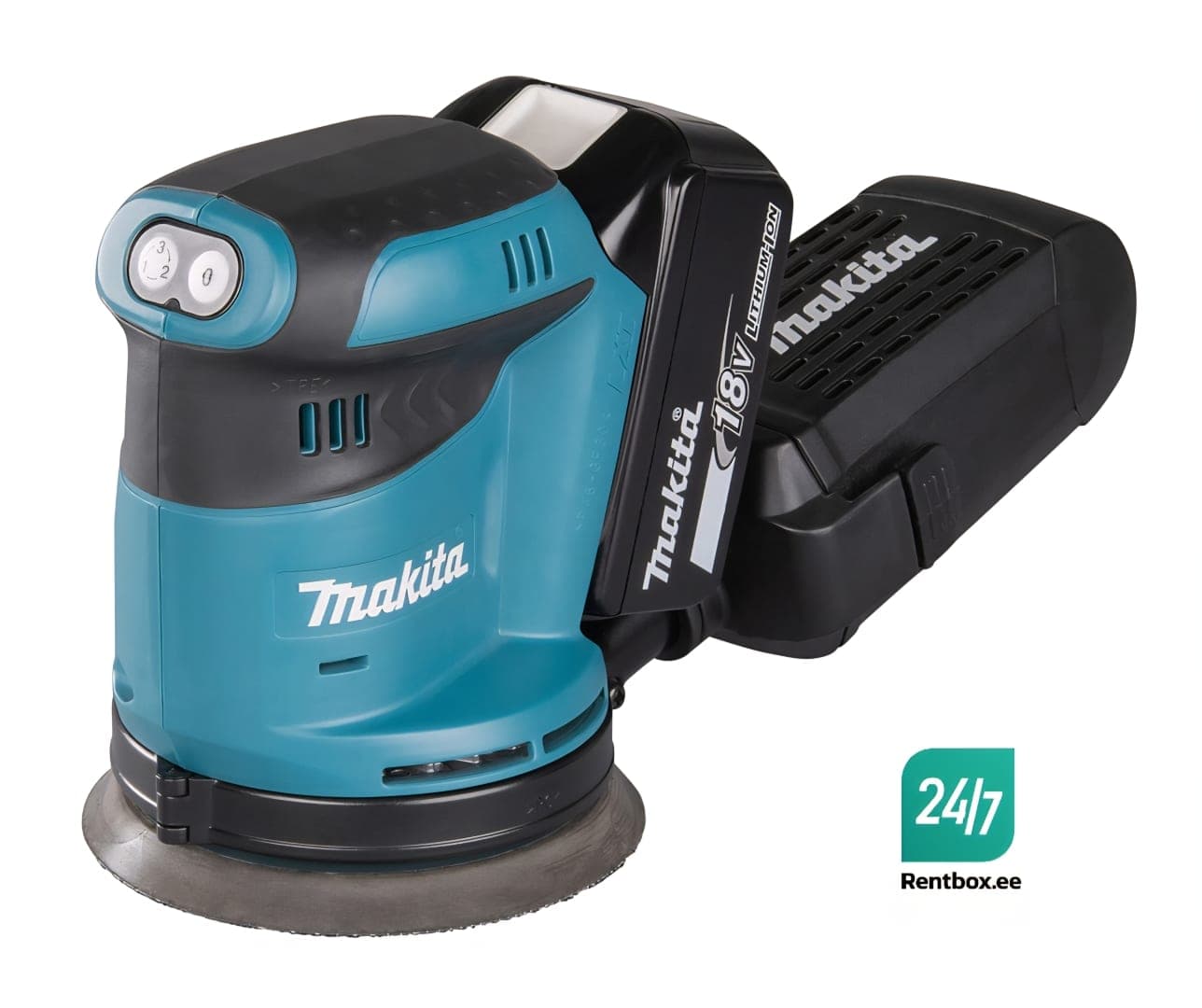 Makita DBO180 18V LXT ekstsentriline akulihvmasin Ø125mm — 1